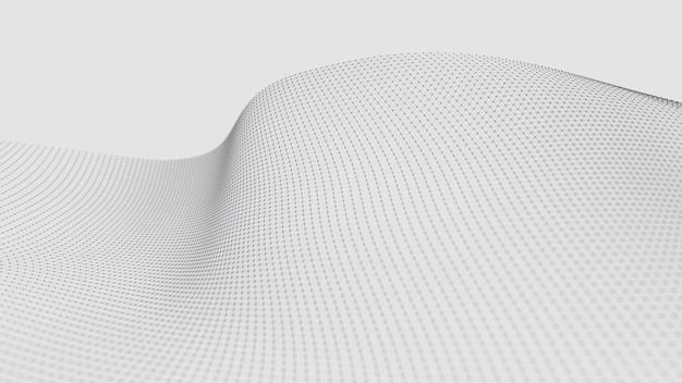 A wave of particles futuristic dot wave on white background
dynamic wave wave 3d