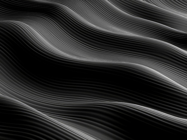 A wave pattern with lines in the background