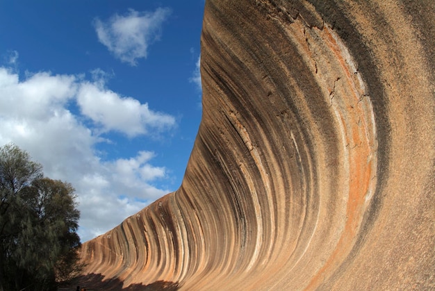 Foto wave rock hyden west-australië