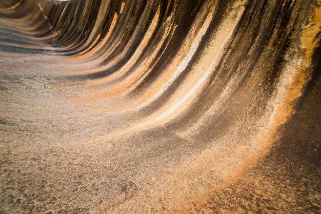 Photo wave rock hyden western australia