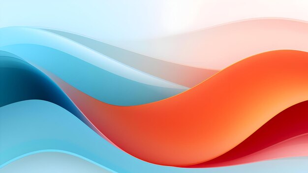 Wave style design abstract background