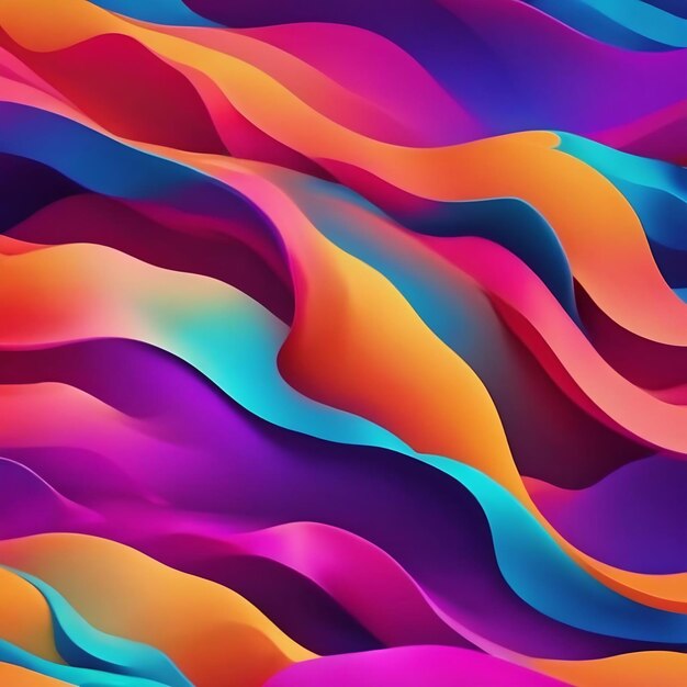 Waves abstract background gradient color ui ux design