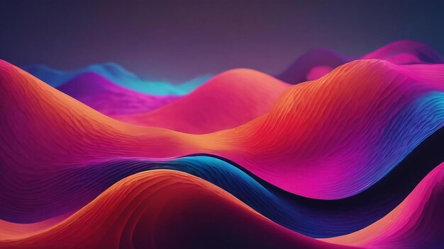 Waves abstract background gradient color ui ux design