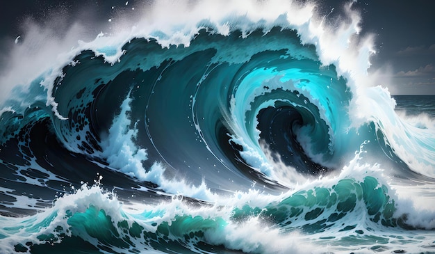 waves background