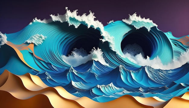 waves background