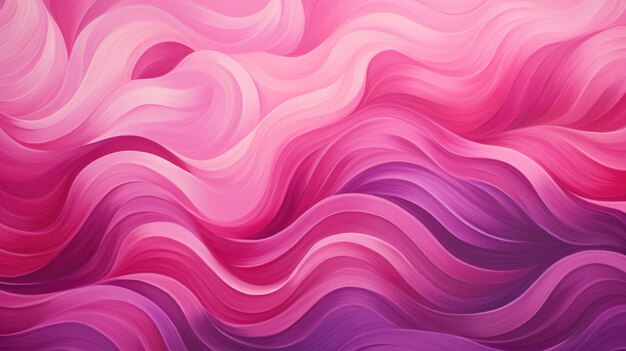 Waves in Hot pink Colors