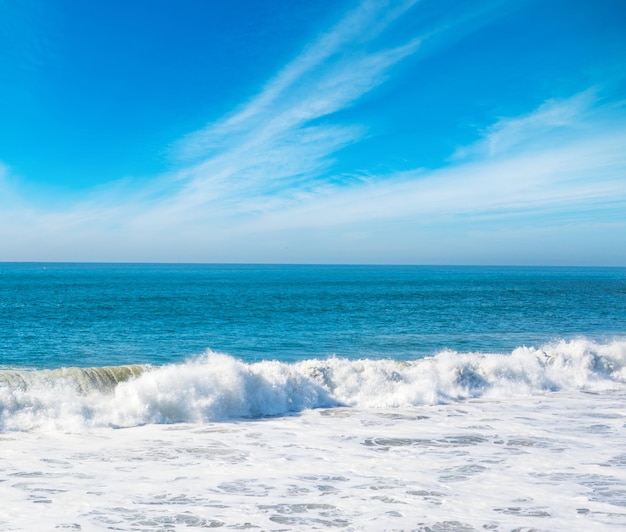 Waves in pacific beach california