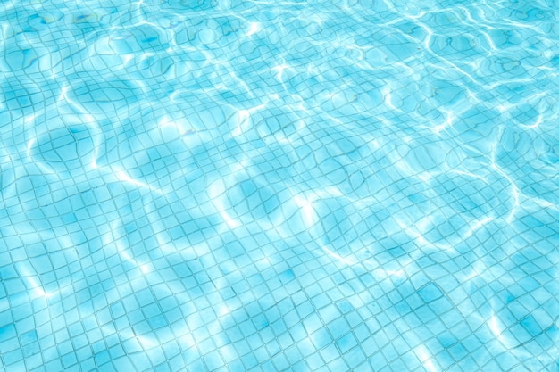 Photo waves in the pool for background