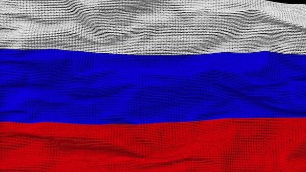 Waving flag of Russia