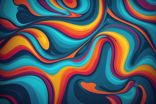 wavy abstract background for design of posters flyers banners web and more