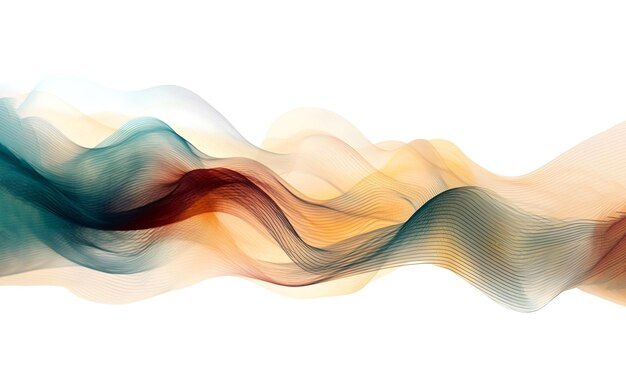 Foto wavy abstract background