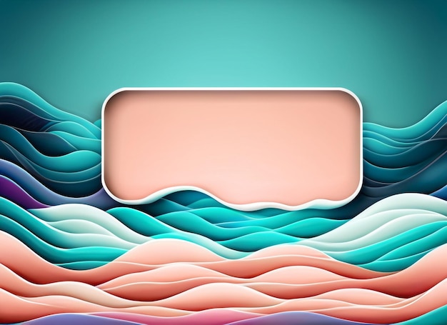 Foto sfondo astratto ondulato colorato