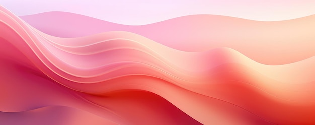 Wavy Barbie blurry texture with pink color curve background Generative AI