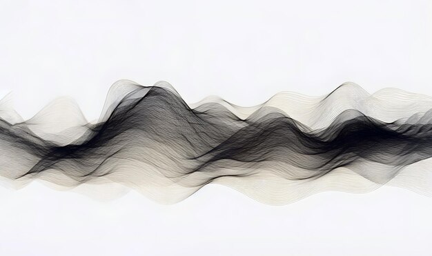 wavy lines on white background