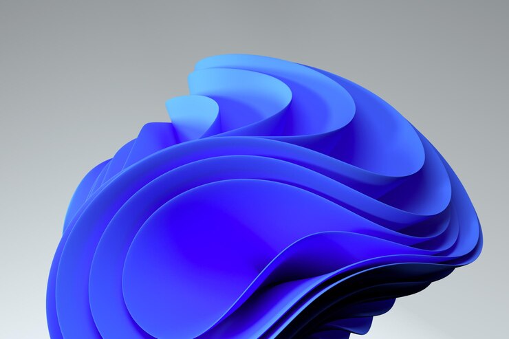 Photo wavy modern shapes on a black background abstract backgroundluxurious style background or wallpape