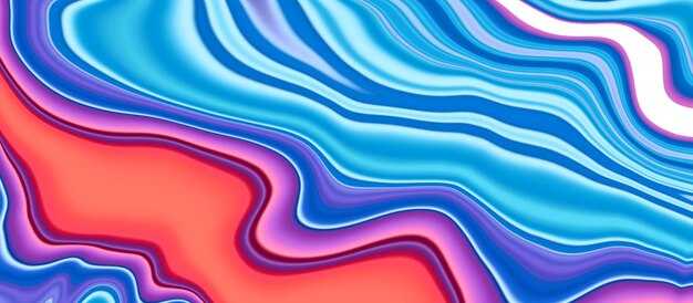 Wavy multicolor background