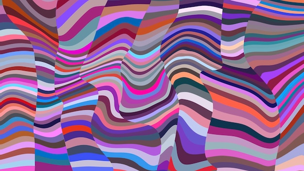 Wavy sweet shades of purple art background