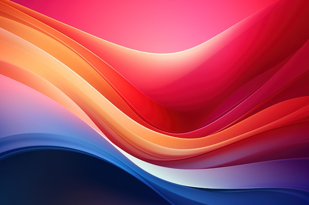 wavy technology background