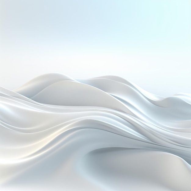 Wavy white background for presentations