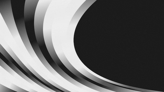 Wavy witte lint geluidseffect premium kunst achtergrond