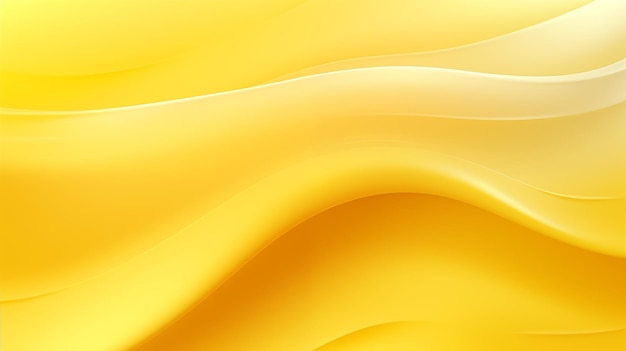 波状黄色 グラデーション色の背景