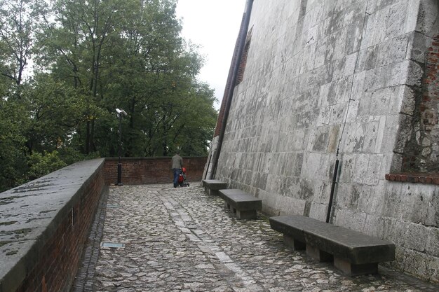 Castello di wawel città di cracovia polonia