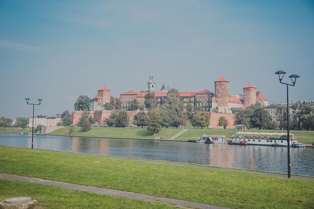 The Wawel royal Castle in Krakow Poland