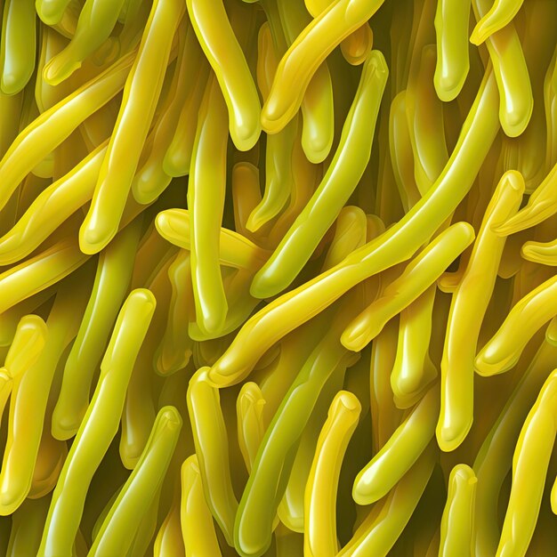 Wax Beans as seamless tiles