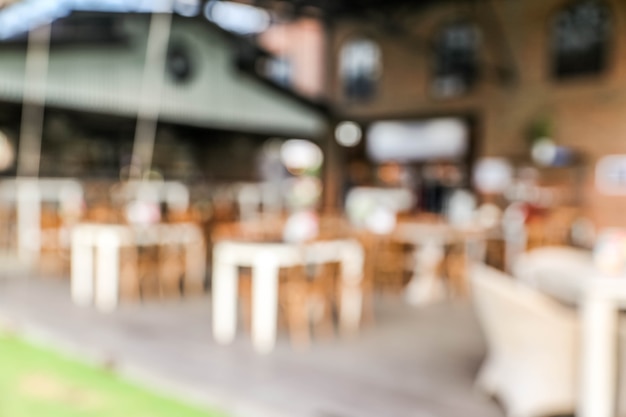 Wazig bar in loft-stijl.