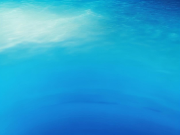 Wazige azuurblauwe kalmte abstracte achtergrond in kalmerende azuurtinten