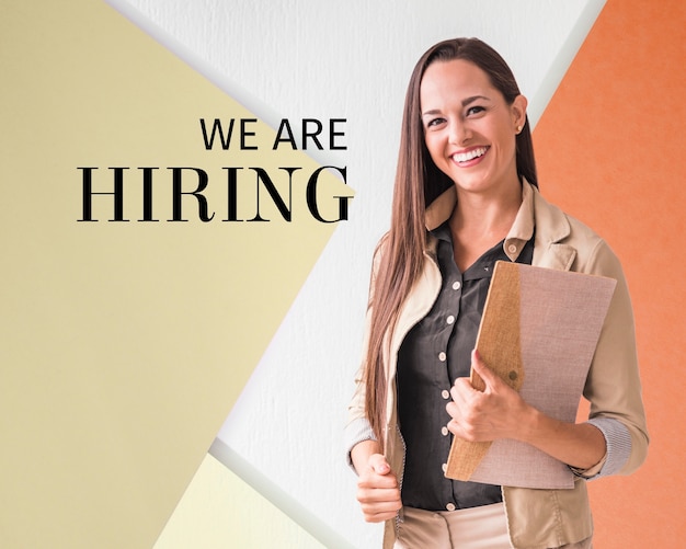 We are hiring collage