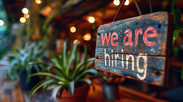 we are hiring in Old Vintage Sign