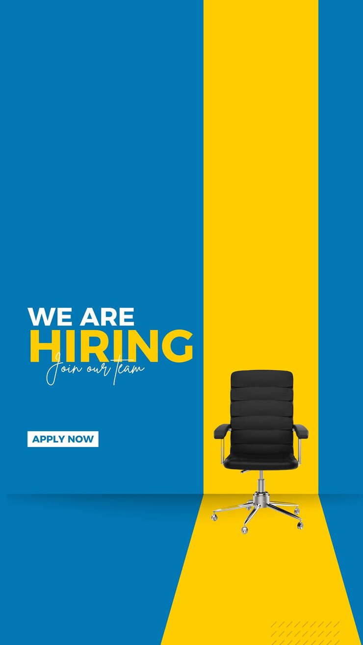 Photo we are hiring