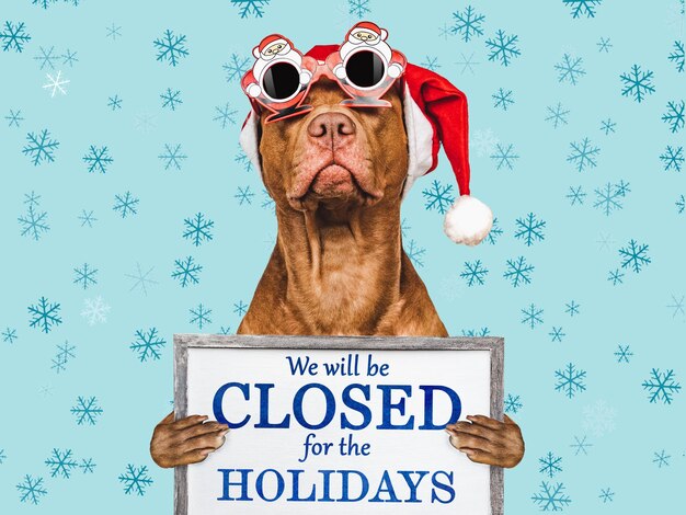 We will be closed for the Holidays