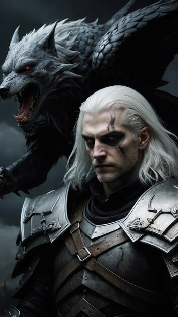 Photo the weary witcher of the apocalypse