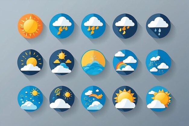 Photo weather icons