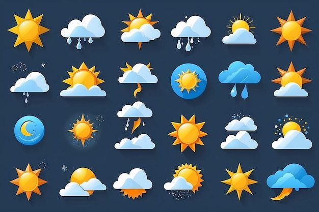 Photo weather icons