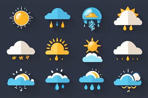 Photo weather icons