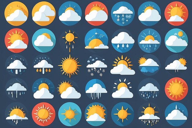 Photo weather icons