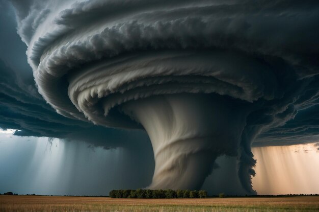 Foto tornado meteorologico