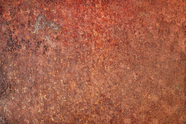 Weathered metal texture rusty background rustcoated iron plate