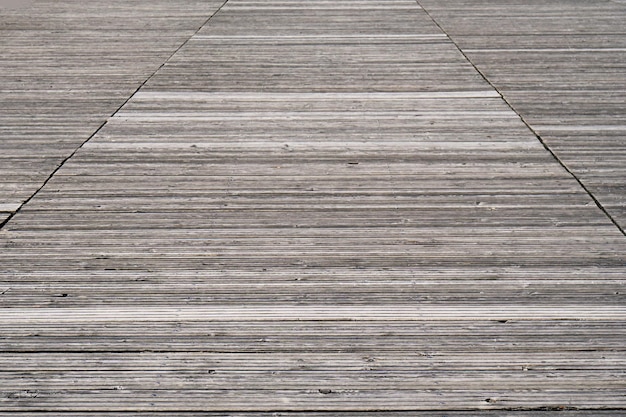 Weathered old wooden boardwalk background