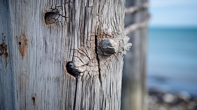 Измеренная древесина и очарование побережья