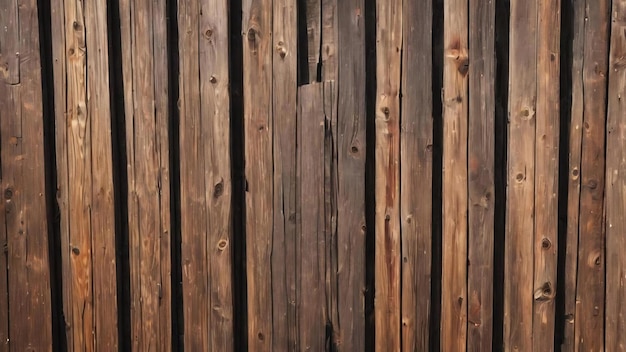 Weathered wooden fence textured