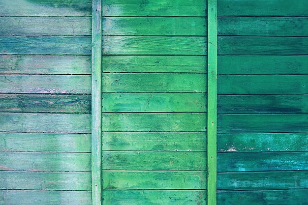 Weathered wooden house walls