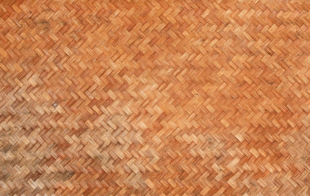 Weave bamboo wall texture background