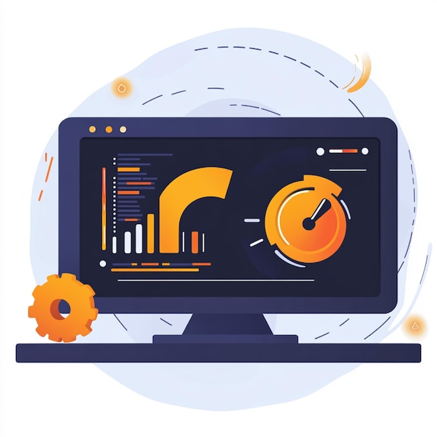 a web applications loading performance being optimized through lazy loading and asset compression