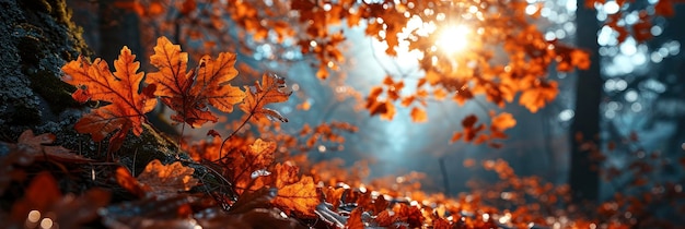 Web Banner Design Autumn Season End Banner Image