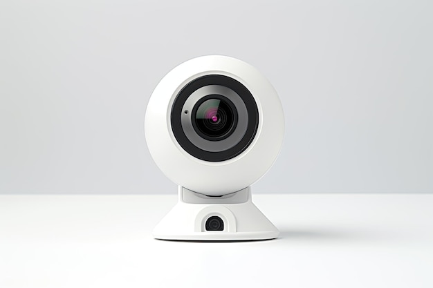 Web camera isolated of white background