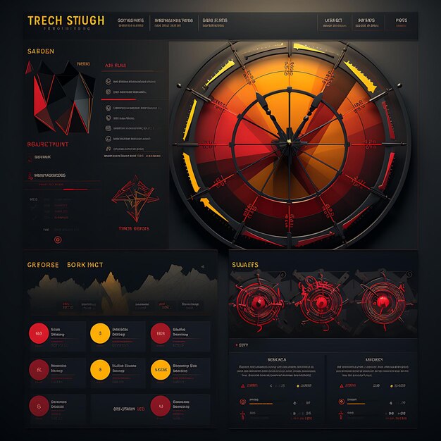 Photo web dashboard risk management risk assessment and mitigation tracking spid concept idea design art